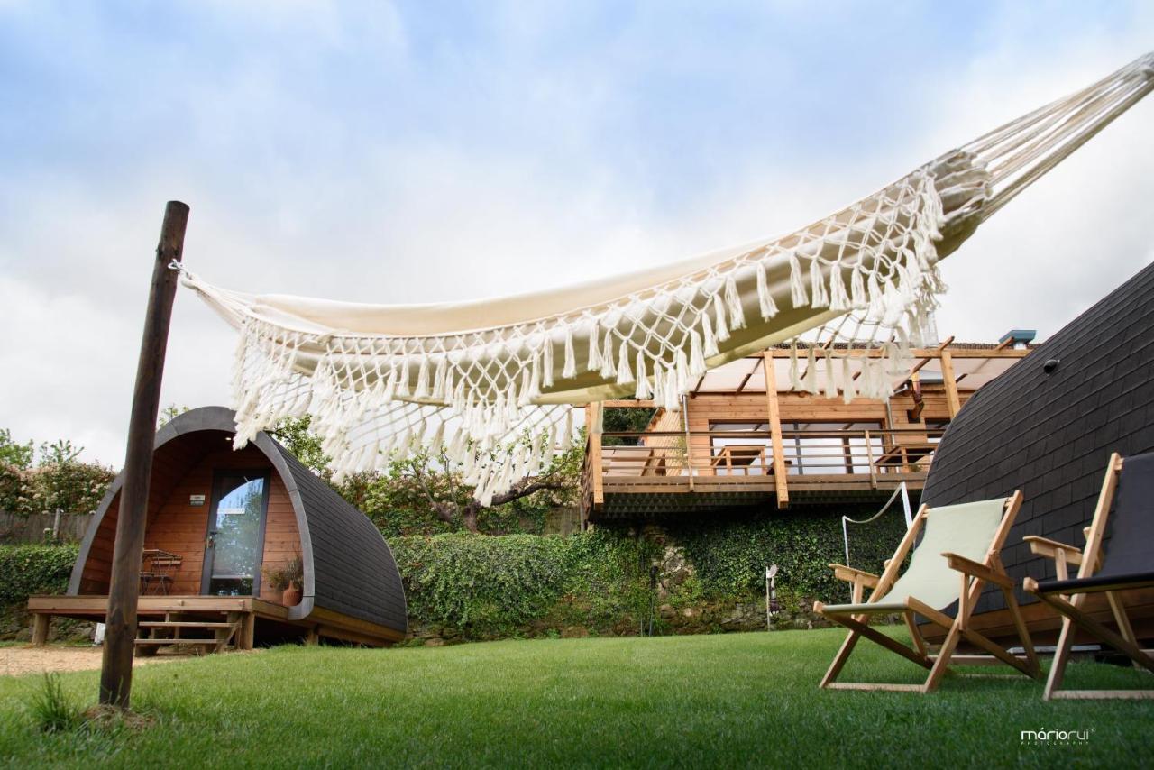 Glamping Hills Hotell Santa Comba de Rossas Eksteriør bilde