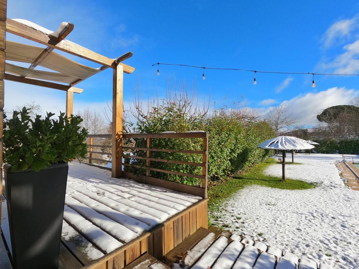 Glamping Hills Hotell Santa Comba de Rossas Eksteriør bilde