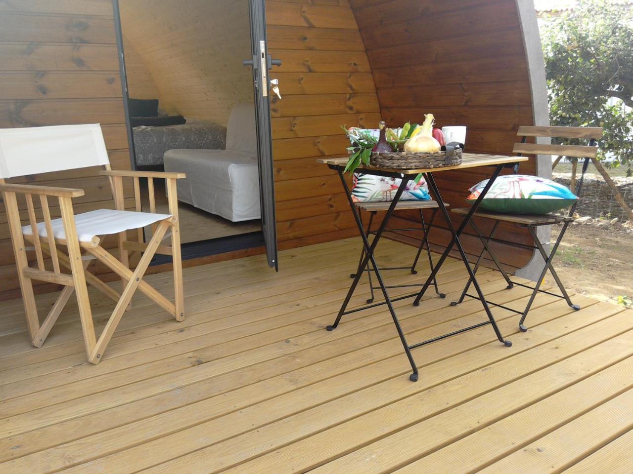 Glamping Hills Hotell Santa Comba de Rossas Eksteriør bilde